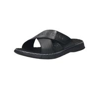 Bugatti Pantolette Sandali Scarpe In Pelle Nera A3282