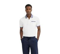 bugatti Polo da Uomo a Maniche Corte, Moderna, Elegante, Cotone, Classico, Confortevole, Estate, Tempo Libero, 10-Bianco, S