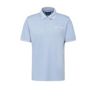 bugatti Polo da Uomo, a Maniche Corte, vestibilità Moderna, 330-blu-grigio, L