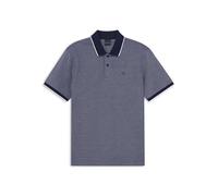 Bugatti Polo da Uomo Modern Fit in Cotone con Strisce a Contrasto