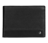 bugatti portafoglio Due Flap Wallet Black