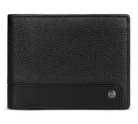 bugatti portafoglio Due Flap Wallet Black