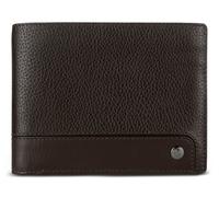 bugatti portafoglio Due Flap Wallet Brown