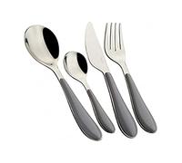 Bugatti Posate 24 Pezzi Colore Grigio