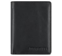 bugatti Primo Portafoglio Uomo Pelle Verticale 8 Carte con Portamonete - Nero