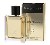 bugatti Profumo da donna bella donna Gold edP, 60 ml, profumo da donna floreale per ogni età e occasione, combinazione femminile di bergamotto, fiori di gelsomino, vaniglia e muschio, elegante e caldo