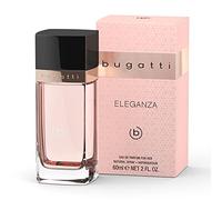 bugatti Profumo da donna Elegance EdP, 60 ml, sensuale Eau de Parfum da donna per ogni età e per ogni occasione, elegante combinazione di fragola, cassis, iris e vaniglia, fruttato, polveroso e caldo