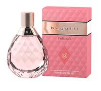 bugatti Profumo da donna Felicità Rosa EdP 60 ml, profumo floreale da donna con sfumature estive di bergamotto, rosa, macadamia, muschio e legno di sandalo, Eau de Parfum da donna, floreale e fresco