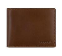 bugatti Remo portafoglio con patta e protezione RFID, portafoglio in vera pelle, cognac
