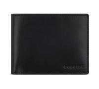 bugatti Remo portafoglio con protezione RFID, portafoglio orizzontale in vera pelle, nero