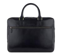 bugatti Remo Valigetta Vera Pelle 40 cm Vano porta PC nero