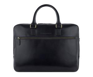bugatti Remo Valigetta Vera Pelle 40 cm Vano porta PC nero