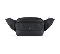 bugatti Rico bum bag, elegante borsa da cintura con scomparto frontale e principale, nero