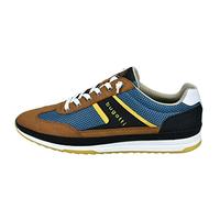 bugatti Riptide, Sneaker Uomo, Marrone Cognac Blue, 42 EU