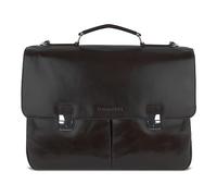 Bugatti Romano Cartella marrone scuro, pelle, uomo