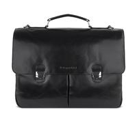 Bugatti Romano Cartella nero, pelle, uomo