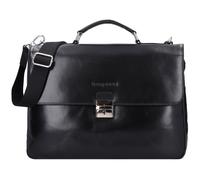 bugatti Romano Valigetta Vera Pelle 40 cm Vano porta PC nero