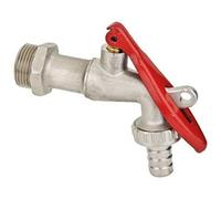 Bugatti Rubinetto portagomma 1/2 " a leva in alluminio LUCCHETTABILE