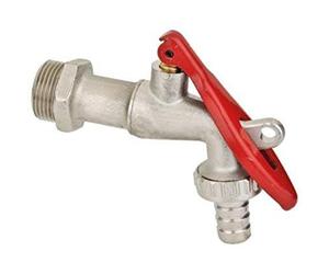 Bugatti Rubinetto portagomma 1/2 " a leva in alluminio LUCCHETTABILE