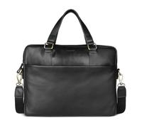 bugatti Ryan Valigetta Vera Pelle 39 cm Vano porta PC nero