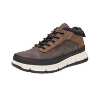 Bugatti Samper - Sneakers Alte In Pelle Marrone - Uomo Scarpe Sneakers Casual