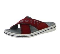 bugatti Sandali da uomo Mules, Colore: rosso, 40 EU