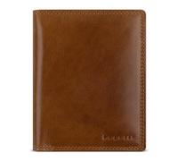 bugatti Savona portafoglio verticale in pelle di bufalo vegetale, RFID, da uomo - Cognac