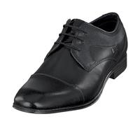 Bugatti Mattia - Stringate Derby In Pelle Nero - Uomo Scarpe Stringate Classiche