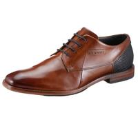 bugatti Mansueto Flex Evo, Scarpe in pizzo Uomo, Cognac, 40 EU