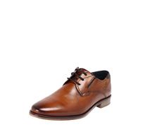 Bugatti Uomo Scarpe con Lacci Braun Tinta Unita 311 25101 1100 6300 Cognac