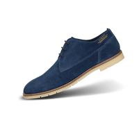 Bugatti Scarpe Basse da Uomo 311-arm01 con Lacci, Blu, 43 EU