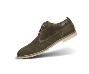 Bugatti Scarpe Basse da Uomo 311-arm01 con Lacci, Verde Scuro, 40 EU