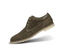 bugatti Scarpe Basse da Uomo 311-arm01 con Lacci, Verde Scuro, 41 EU