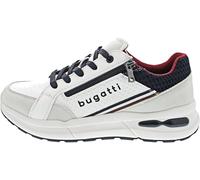 Bugatti Scarpe Basse da Uomo 321-asl01 con Lacci, White Light Grey, 44 EU