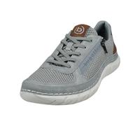 Bugatti Scarpe Basse da Uomo 321-asm02 con Lacci, Grigio 1500, 44 EU