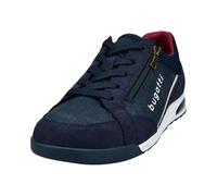 bugatti Scarpe da lavoro da uomo, con lacci, Dark Blue Cognac 4163, 41 EU
