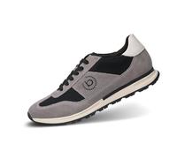 bugatti Scarpe da Lavoro da Uomo, Lacci, Plantare Intercambiabile, Grigio/Nero, 42 EU