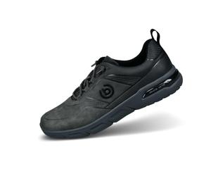 bugatti Scarpe da Uomo 342-ADT02, con Lacci, Grigio Scuro/Nero, 41 EU, Grigio., 41 EU