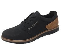 bugatti Scarpe da uomo con lacci 335925035000-6300, larghezza normale, Black Cognac, 44 EU