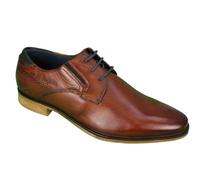 Bugatti Uomo Scarpe con Lacci Braun Tinta Unita 311 25101 1100 6300 Cognac