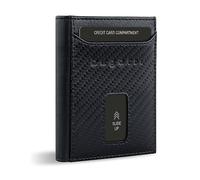 bugatti Secure Slim Portafoglio Protezione RFID Pelle 8 cm schwarz (TAS018463)