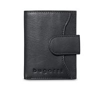bugatti Secure Smart Portatessere Anti RFID Uomo, Mini Portafoglio Uomo Pelle Slim