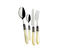 Bugatti Set 49 Posate Aladdin Ghiera Argento Antico Avorio