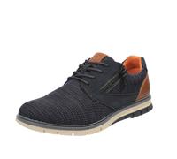 Bugatti Simone - Stringate Con Cerniera Blu - Taglia 40 [26.7cm] Scarpe Uomo