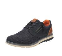 Bugatti Simone - Stringate Con Cerniera Blu - Taglia 43 [28.7cm] Scarpe Uomo