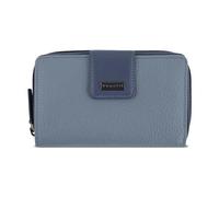 bugatti Sina Portafoglio con zip M in vera pelle, donna, blu