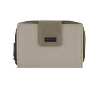 bugatti Sina Portafoglio S con zip in vera pelle, donna, beige
