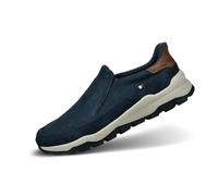 bugatti Slip On mit Hiking-Touch im Lässig-komfortablen Look, Mocassino Uomo, Blu Scuro, 46 EU