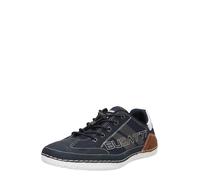 bugatti Uomo Sneaker casual alla moda con dettagli logo e suola flessibile, Blu Scuro, 46 EU