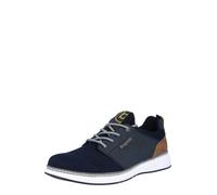 bugatti Uomo Sneakers con memory foam dal design sportivo, vestibilità ergonomica, Blu Scuro, 43 EU